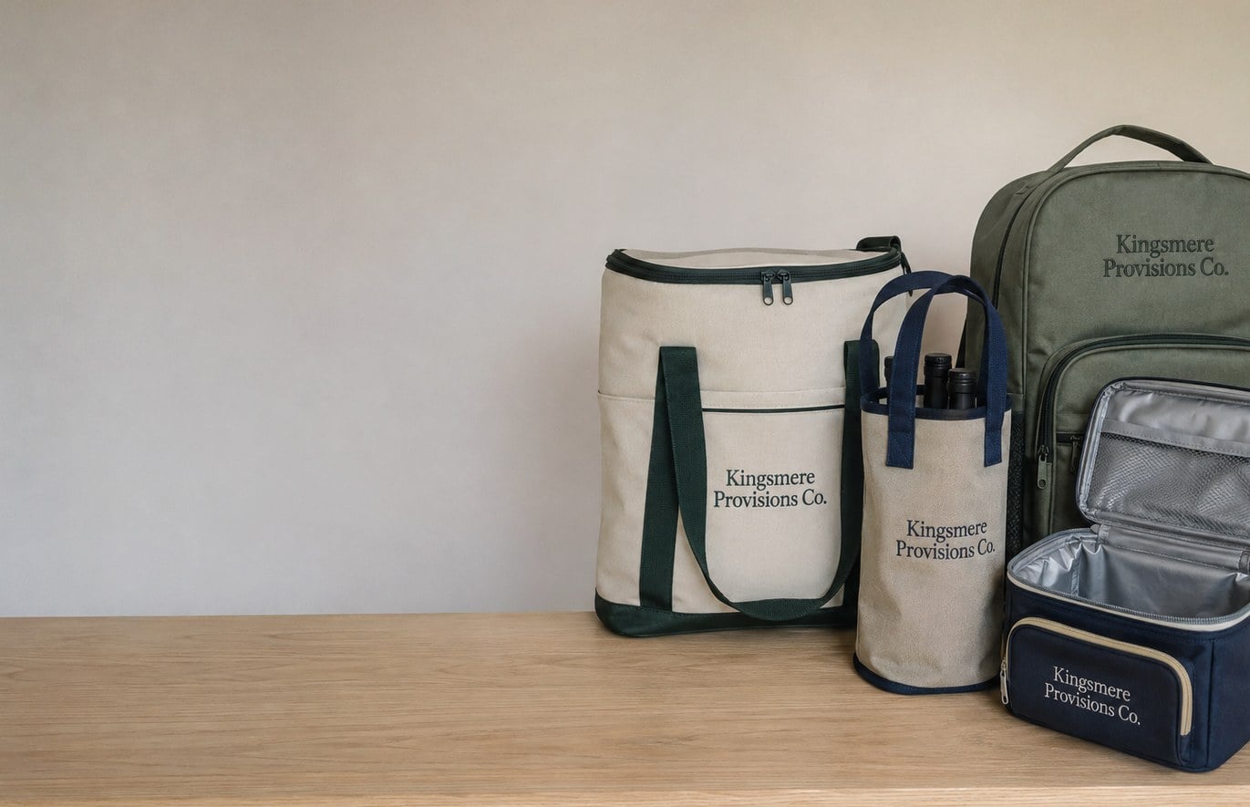 Custom printed cooler bags with logo