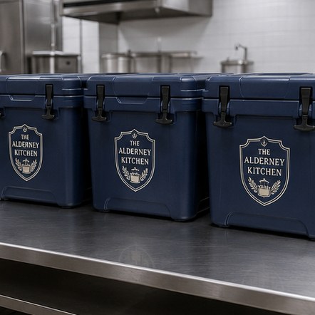 Customized cooler bags for catering and delivery